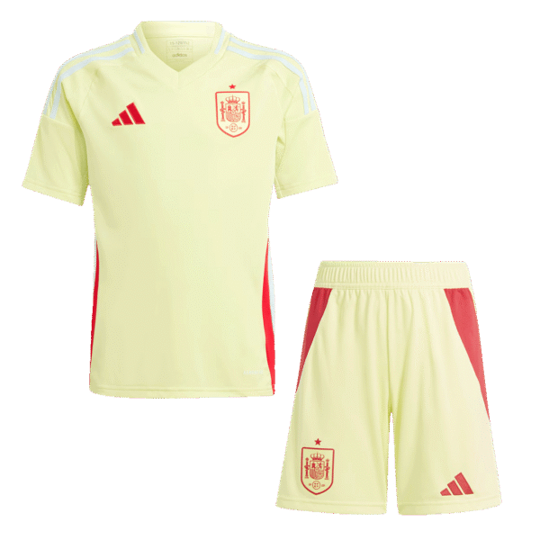 Kids Spain Custom Away Soccer Kits 2024