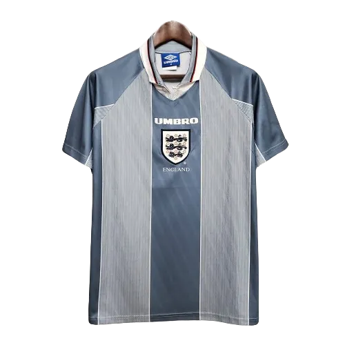 45534841d3 England Euro Cup 1996 Retro Soccer Jersey Away - Image 1