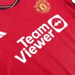 Manchester United 2023/24 Home Long Sleeve Jersey - Image 8