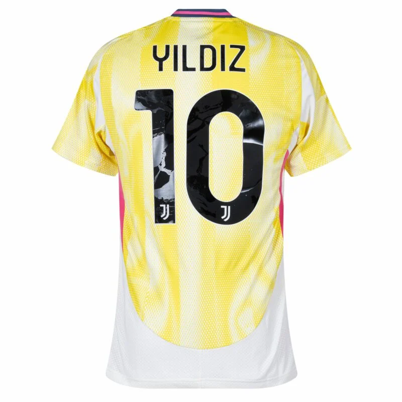 463 Juventus Away Yildiz 10 Shirt 2024-2025 Fan version Size:S-4XL Non-Customize - Image 2
