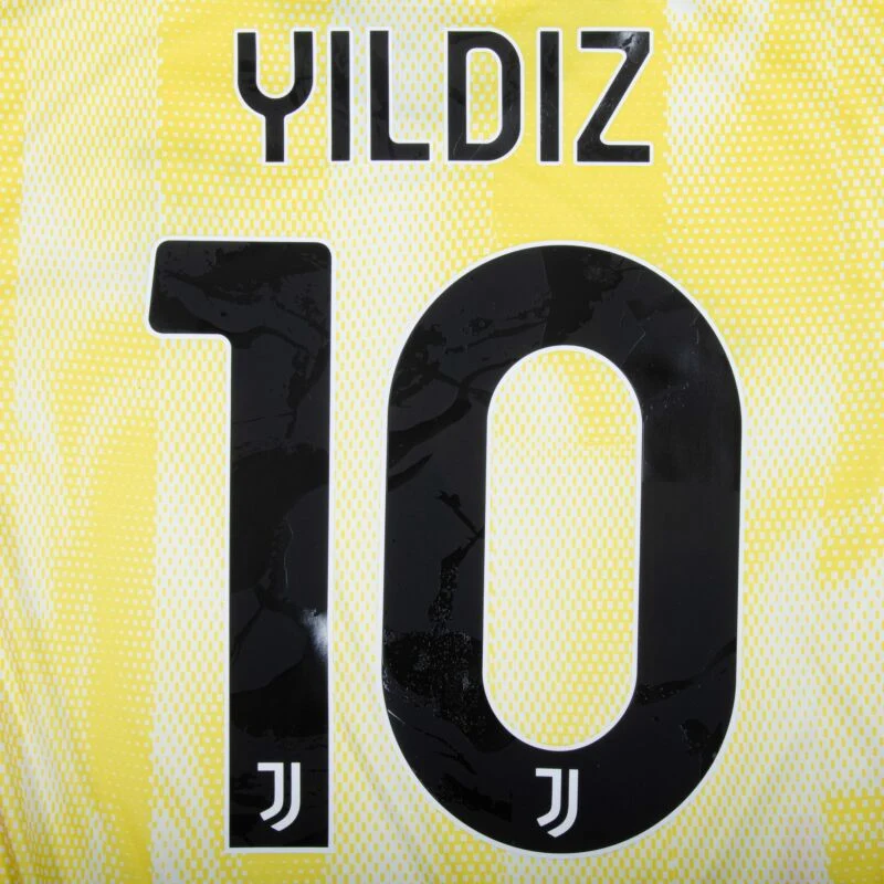 466 Juventus Away Yildiz 10 Shirt 2024-2025 Fan version Size:S-4XL Non-Customize - Image 8