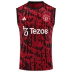 Manchester United Pre-Match Vest 2023/24 Jersey Red