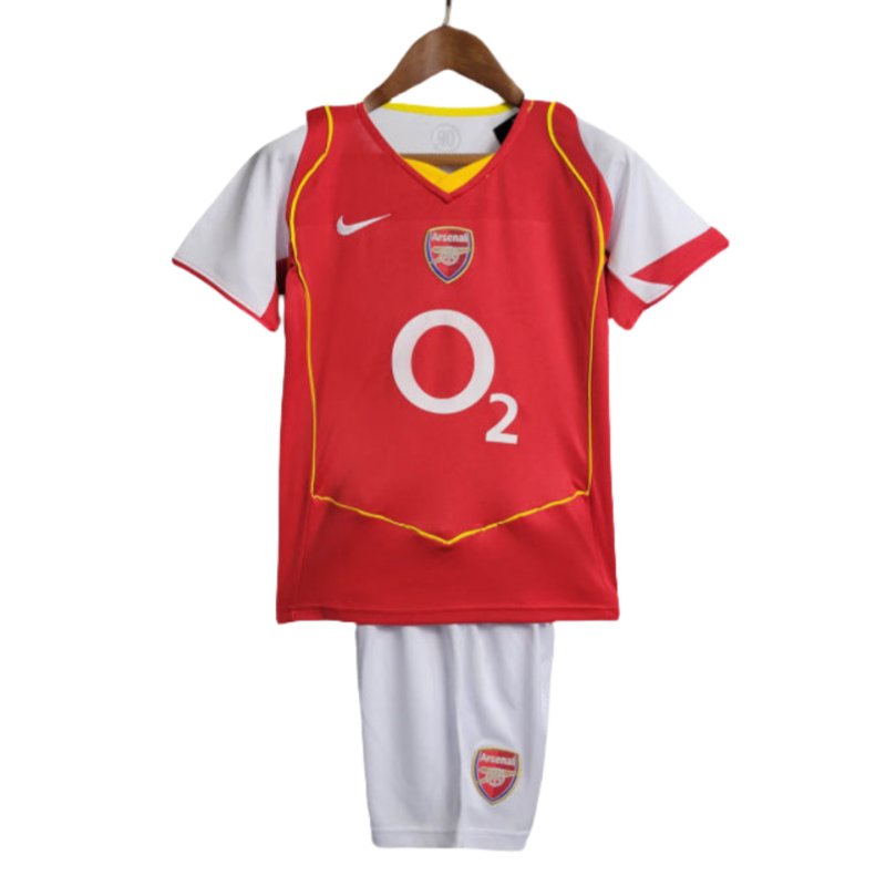 4696c0daa2 Arsenal Home Kids Retro Kits Children Shirt Football Jerseys 04-05 - Image 1