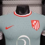 J.ALVAREZ #19 Nike 24-25 Atletico Madrid Away Soccer Jersey Player Edition - Image 6