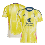 Juventus Away Replica Jersey Save The Children Sponsor 2024-25
