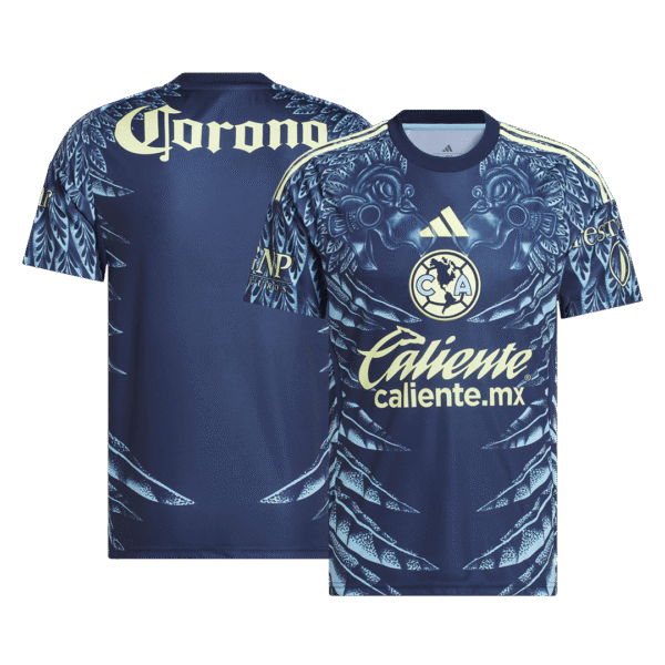 Club America Away Soccer Jersey 2025-26 Navy