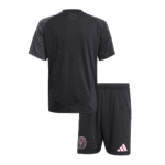 Kids Inter Miami CF Adidas Custom Away Soccer Kits 2025 - Image 3