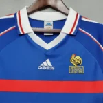 France World Cup 1998 Retro Jersey Home - Image 6