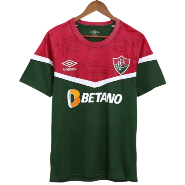 Fluminense FC  2023/24 Pre-Match Jersey Red&Green Replica
