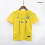 Kids Al Nassr  2023/24 Home Kit Jersey+Shorts - Image 2