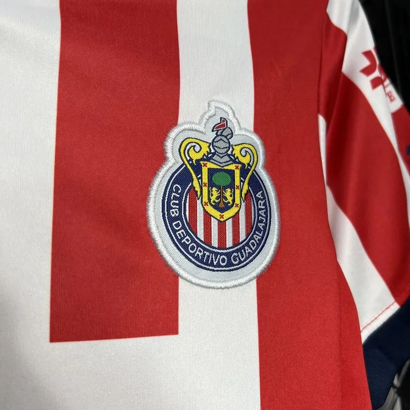 4ad4009967 24-25 Chivas Home Soccer Kids kit Jersey+Shorts - Image 4