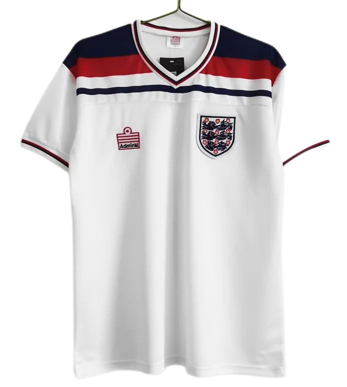 4ba42278f0 England  1982 Retro Soccer Jersey Home Replica - Image 1