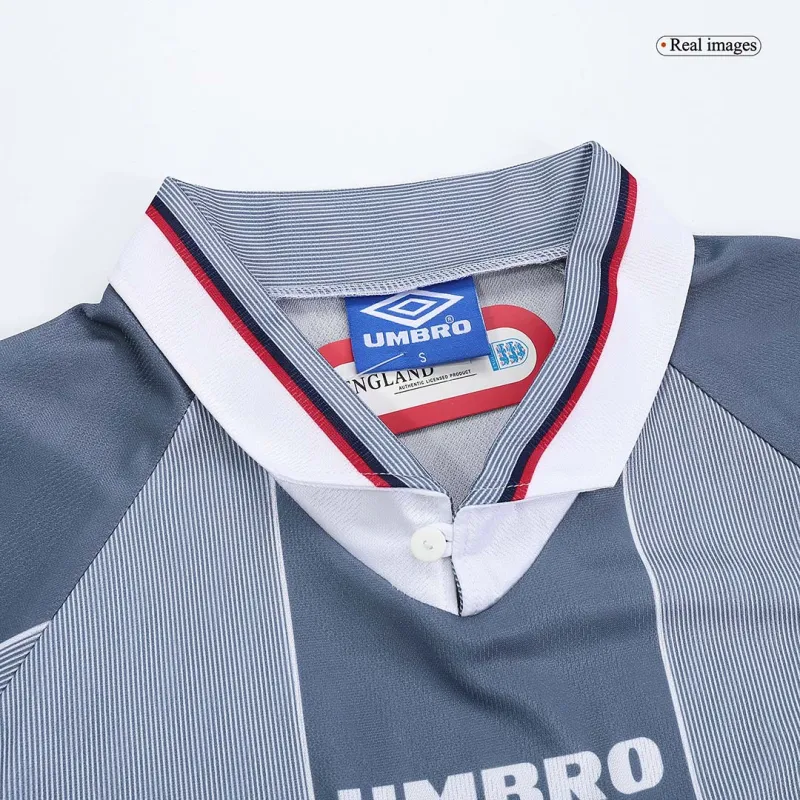 4bd3d4f620 England Euro Cup 1996 Retro Away Long Sleeve Jersey - Image 5