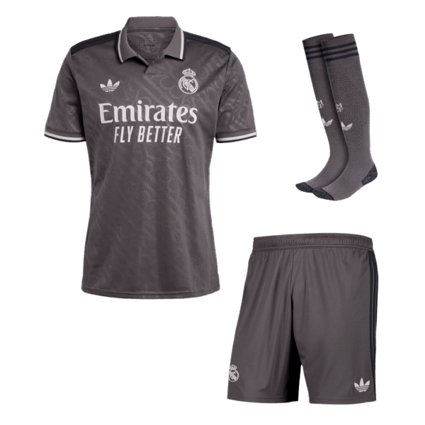 Real Madrid Third Away Custom Full Soccer Kit 2024-25