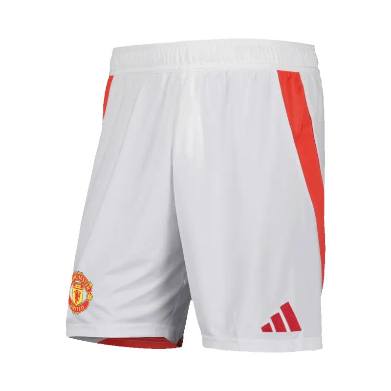 4e025a8f75 Manchester United 2024/25 Home Shorts - Image 1