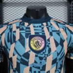 24-25 Manchester City fourth away jersey Oasis band co-branded player version sports football jersey - Image 7