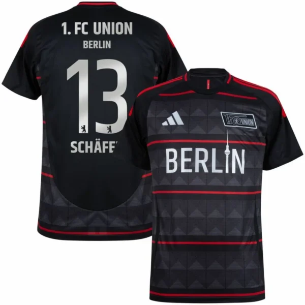 Union Berlin Away Schäfer 13 Shirt 2024-2025 Fan version Size：S-4XL Non-Customize