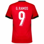 Portugal Home G.Ramos 9 Shirt 2024-2025 Fan / Player version  Size：S-2XL Non-Customize - Image 2