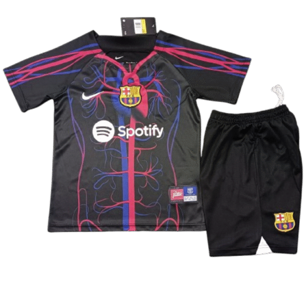 Barcelona 23-24 Kids x Patta Culers del Món Special Edition Soccer Jersey