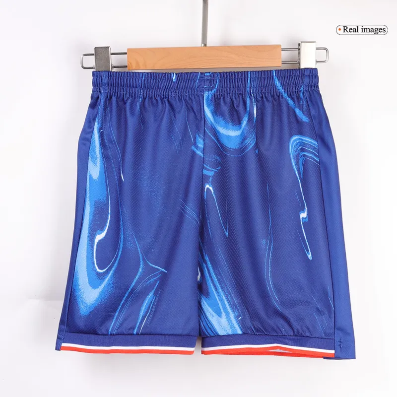 52a7f35a8a 2024-25 Kids Chelsea Home Kits Jersey+Shorts - Image 6