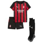 Kids AC Milan Home kit 25-26 (Shirt+Short+Socks)