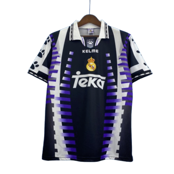 97-98 Real Madrid Third Retro Soccer Jersey