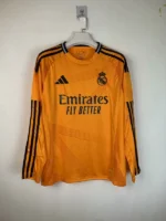 24-25 Real Madrid KROOS #8 Away Soccer Jersey Long Sleeve - Image 3