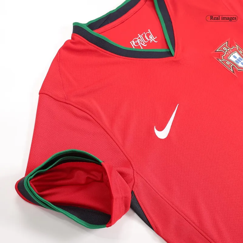 54ed1a4a96 2024  Portugal Nation Home Whole Kit(Jersey+Shorts+Socks) Euro - Image 12