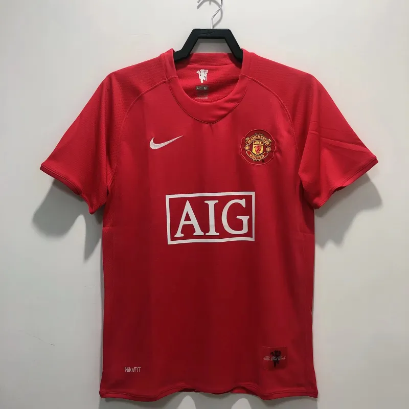 56cfe1dad4 2007-08 Manchester United RONALDO #7 Retro Jersey Home - Image 2