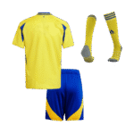 Kids Al Nassr Custom Home Full Soccer Kits 2024-25 - Image 2