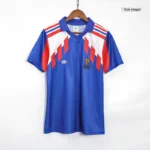 France World Cup 1990 Retro Jersey Home - Image 3