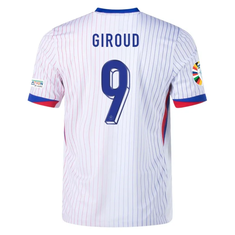 5853dfc6c2 2024 Euro Nation France Away Jersey MBAPPE #10 GIROUD #9 GRIEZMANN #7 Soccer Apparel - Image 11