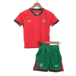 2024 Kids Portugal Nation  Home Kit EURO - Image 3