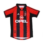 AC Milan Retro Jersey Home 1998/00 - Image 2