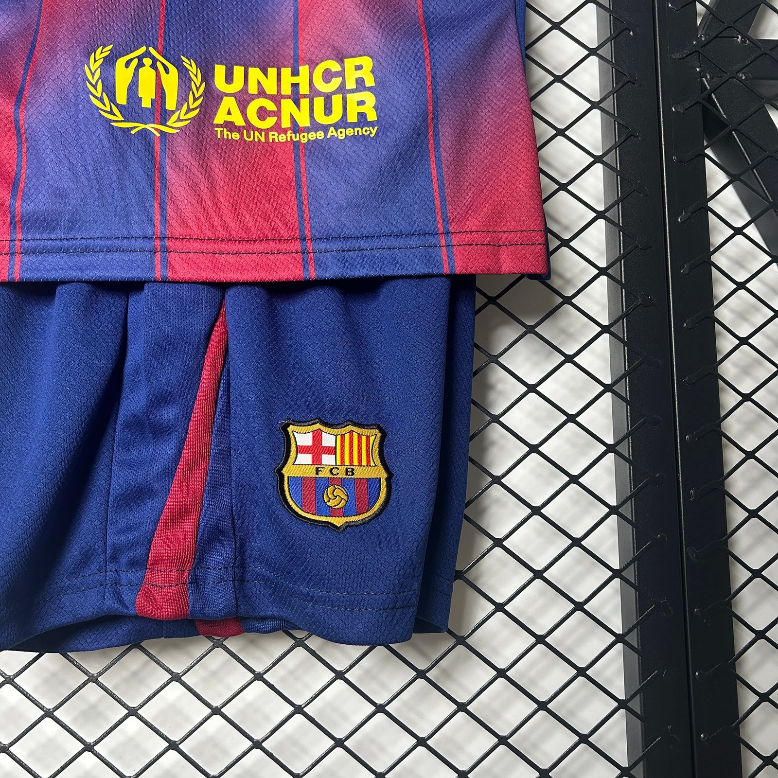 59ca73c4 kids Barcelona Home Kits Jersey+Shorts 25-26 - Image 8