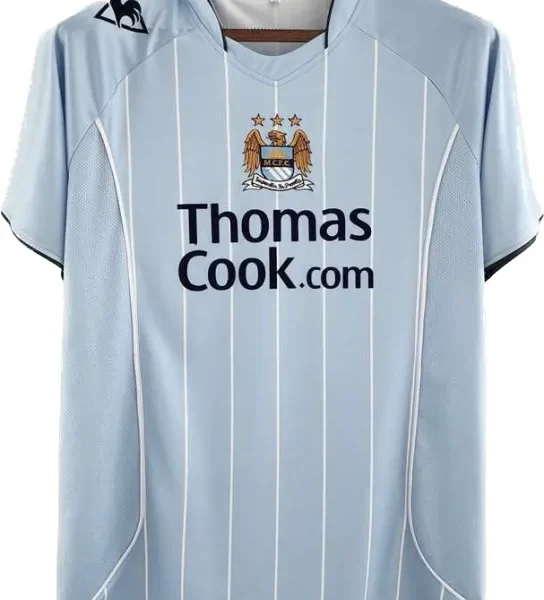 Manchester City 2007/08 Retro Home Jersey