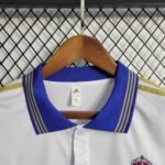 Real Madrid Adidas Men's White Polo Shirt 23-24 - Image 6