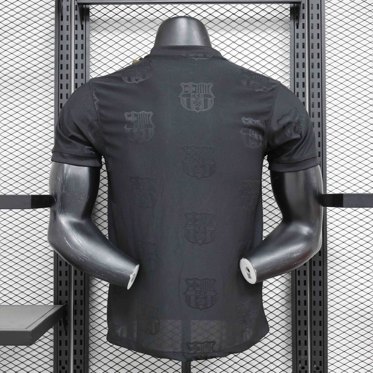 Spotify Barcelona 2024-25 black Player Version Soccer Jersey - Image 3