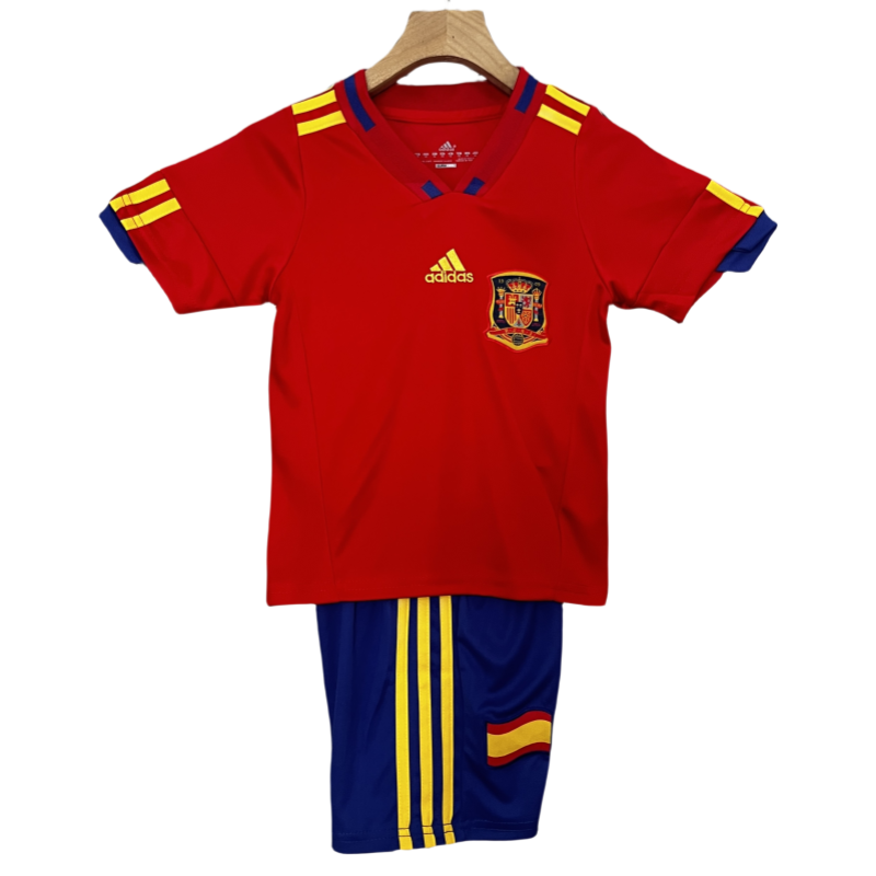 5b2fa3bf Kids Spain Retro Kits Home World Cup 2010 - Image 1