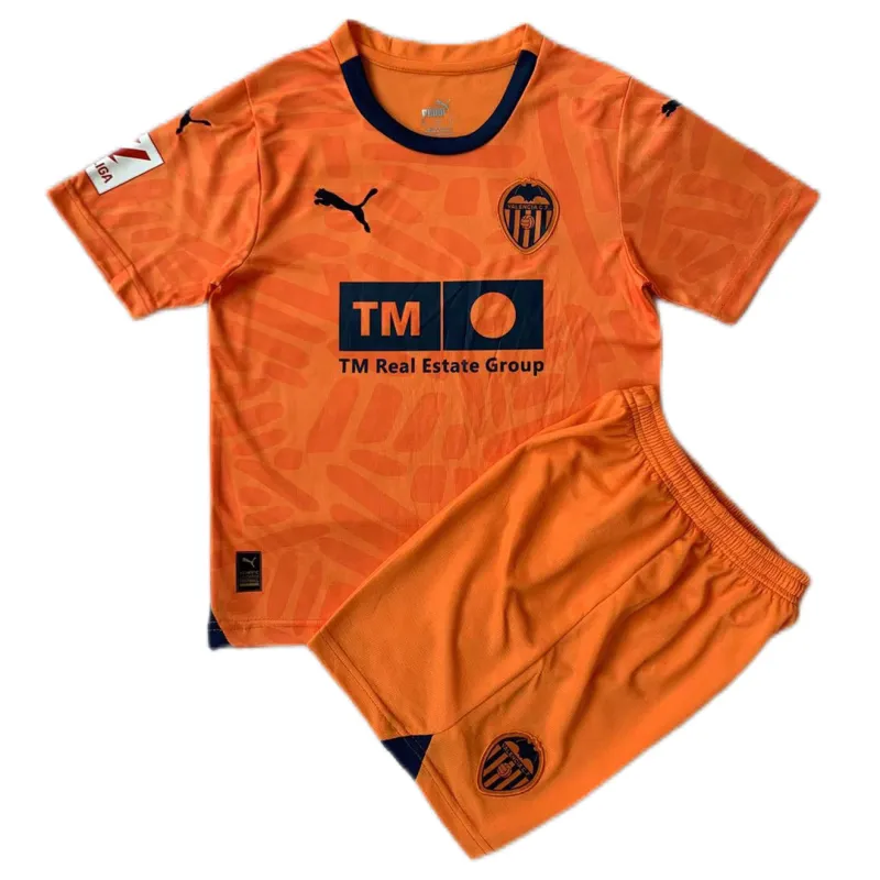 5c027d54ce Kids Valencia 2023/24 Third Kit Jersey+Shorts - Image 1