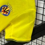Villarreal Home Kid Kits Youth Apparels Soccer Jersey 24-25 - Image 7