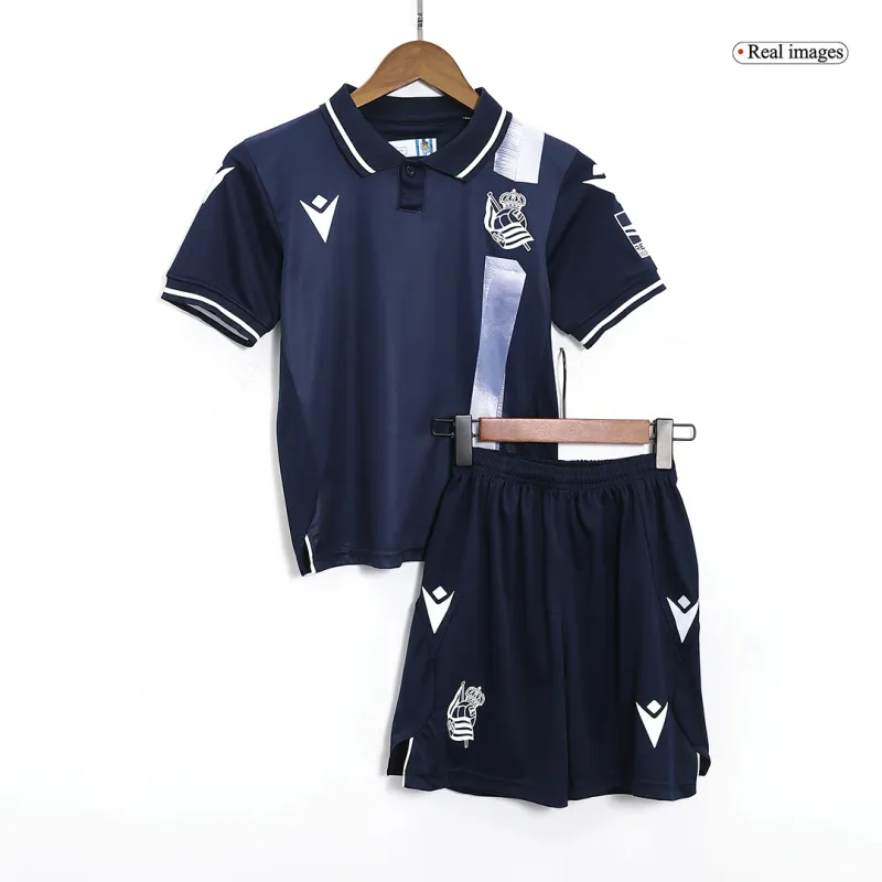 5c9dd8fd61 Kids Real Sociedad 2023/24  Away Kit Jersey+Shorts - Image 1