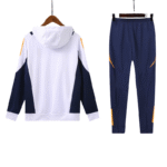 Adidas Real Madrid 2024-25 Hooded Training Tracksuit Kits - Image 2