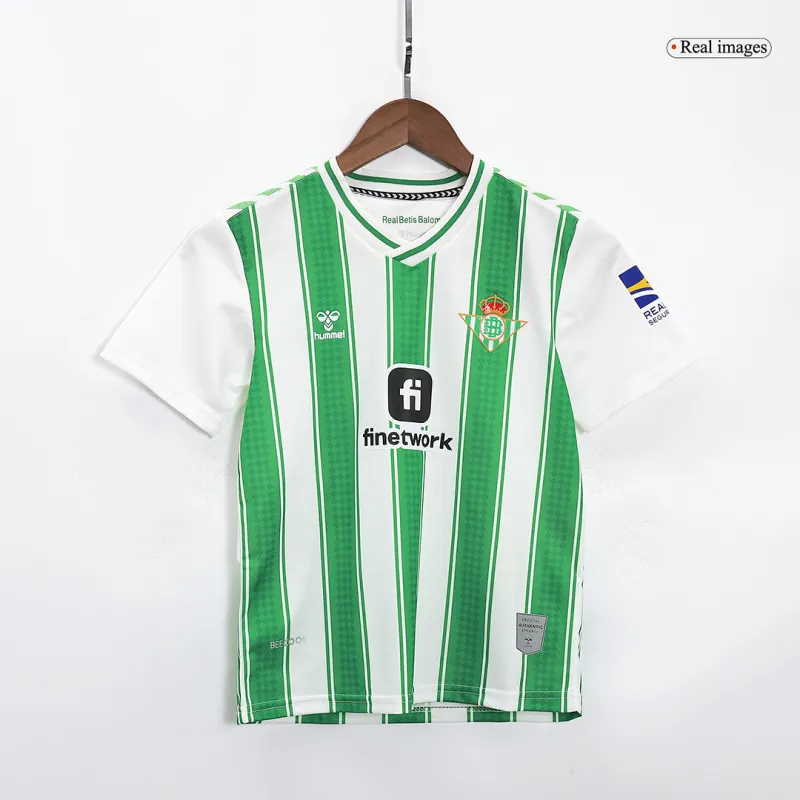 5f52dda196 Kids Real Betis 2023/24 Home Kit Jersey+Short - Image 3
