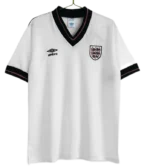 England 1984/87  Retro Soccer Jersey Home Replica