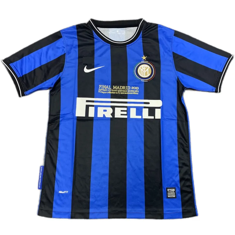 5f79e3d3e0 Inter Milan UCL Final 2009/10 Retro Home Jersey - Image 1