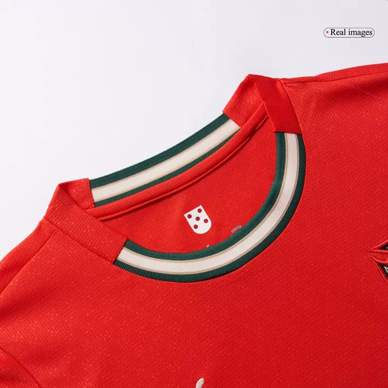 Portugal Soccer Jersey Home Women's Custom Shirt 2025 - bestsoccerstore