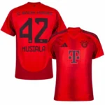 Bayern Munich Home Musiala 42 Shirt 2024-2025 Player version Size：S-2XL Non-Customize