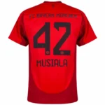 Bayern Munich Home Musiala 42 Shirt 2024-2025 Fan version  Size：S-4XL Non-Customize - Image 2