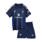 24-25 Manchester United Away Kids Jersey+Shorts